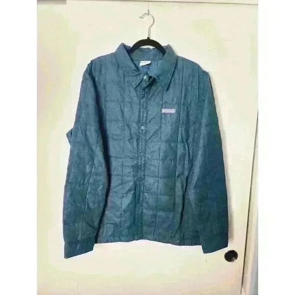 Men's Shirts & Tops Columbia Landroamer™ Quilted Shirt Jacket Cold Warm Snow - Picture 3 of 12